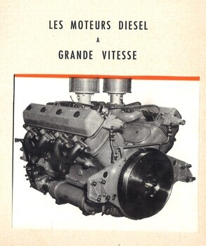 Les moteurs diesel à grande vitesse pour l'automobile, l'aéronautique, la marine, la traction sur rail et les applications industrielles